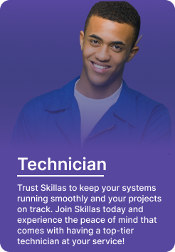 Photo of technician